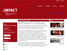 Tablet Screenshot of impact-forum.de